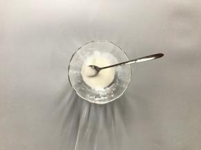 混合制作成糖衣。