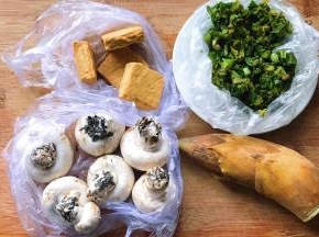 准备好所有食材