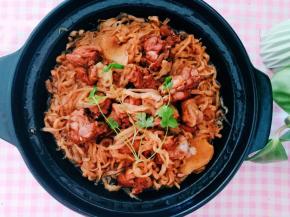 我家先生说光这个汤汁，他就能吃两碗饭。n