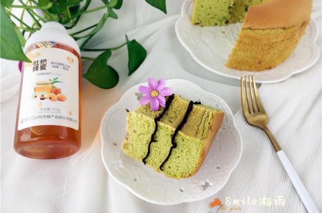 牛奶蜂蜜中空戚风