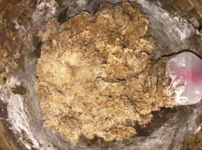 拌到看不到干粉为止