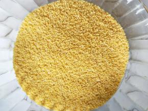 准备小米洗干净