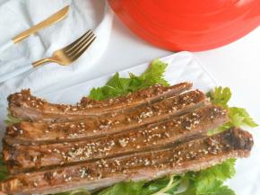 喜欢吃多汁的羊排烤40分钟就可以了