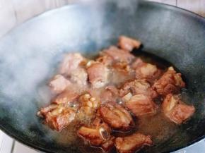 35分钟后肋排几乎烂糊了。