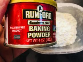 低粉和泡打粉要提前混合