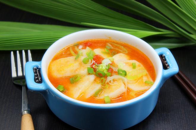 酸酸甜甜，番茄汁煮年糕