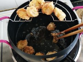 炸好的淋油