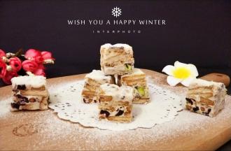 好吃的雪花酥就做好了。