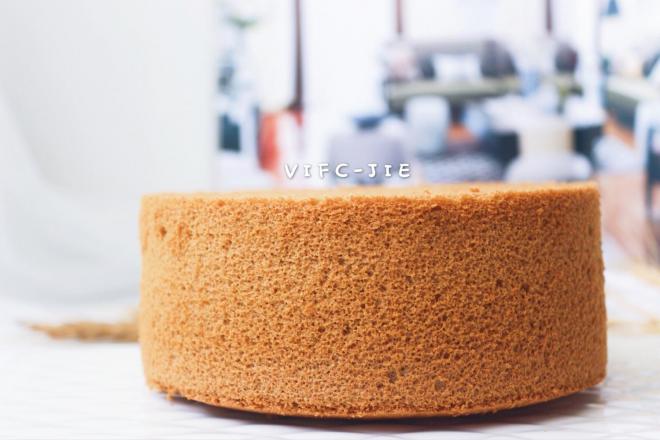 6寸红糖枣泥戚风蛋糕