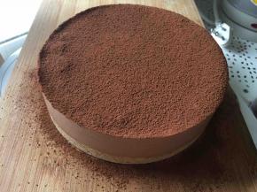 也可以筛上一层可可粉