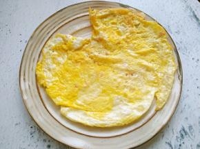鸡蛋煎成片