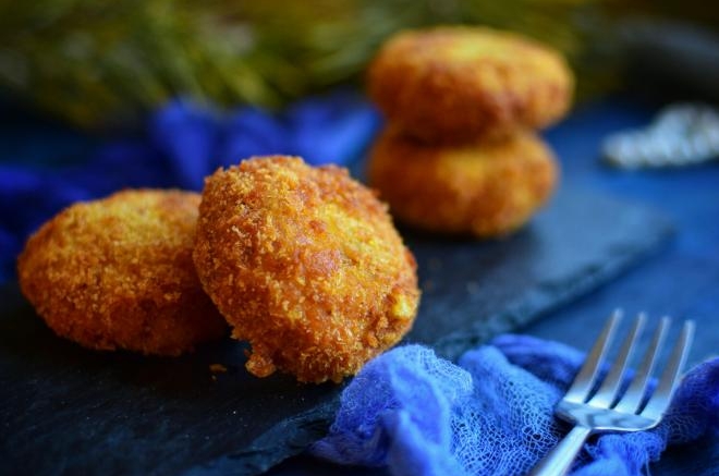 金枪鱼土豆泥饼