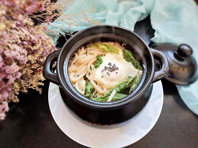 砂锅青菜面