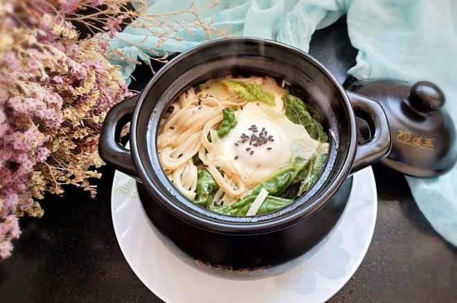 砂锅青菜面