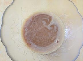 加入红糖水拌匀