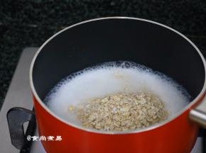 加入燕麦片