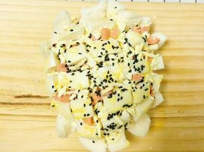 撒上黑芝麻