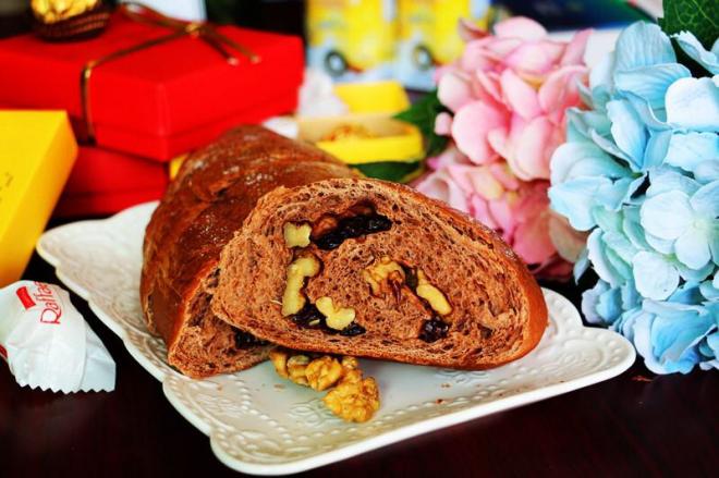 可可无水果仁软欧