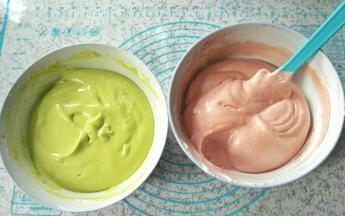 u以切拌加翻拌的手法，轻轻拌均匀，不可以大力划圈圈搅拌，面糊会消泡