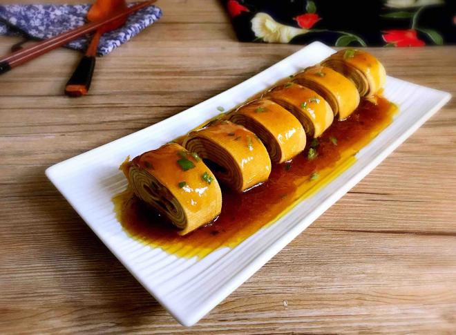 香辣卤水千张卷