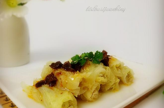白菜肉卷