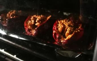 入烤箱120℃烤制10分钟