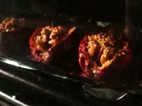 入烤箱120℃烤制10分钟