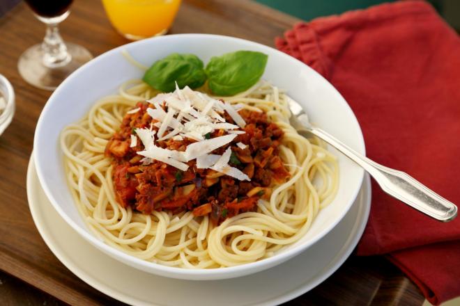 牛肉番茄酱意面