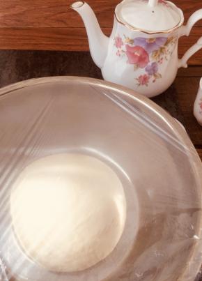 收圆，放在温暖处进行基础发酵