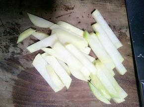 再切粗条