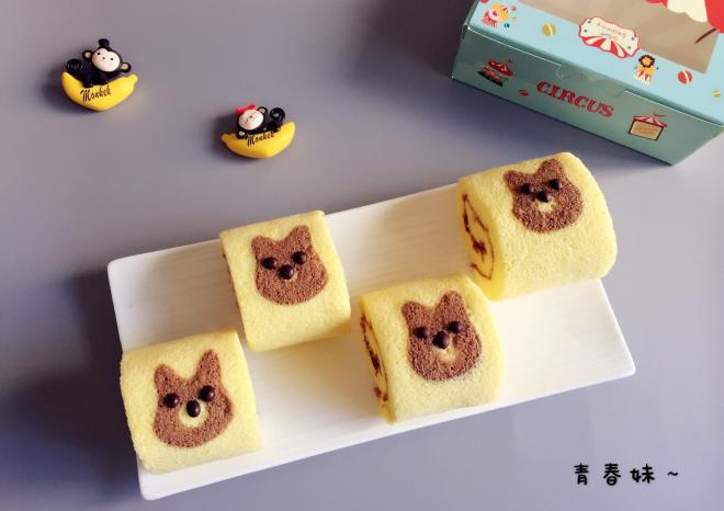 卡通蛋糕卷