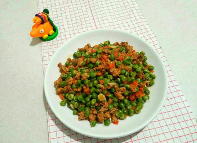 烂肉豌豆（肉末豌豆）
