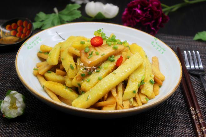 南方年味，冬笋炒年糕