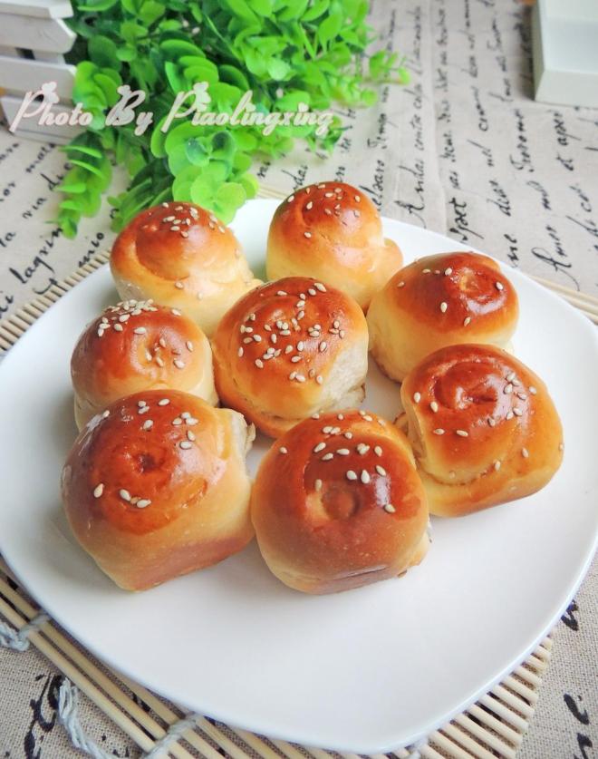 蜂蜜脆底小面包