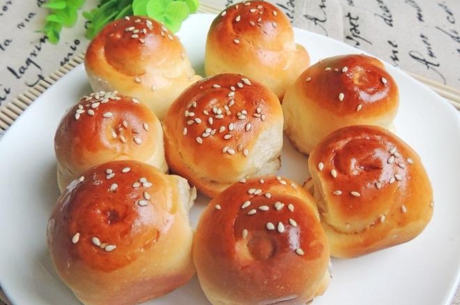 蜂蜜脆底小面包