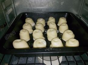 放入烤箱内，底部放一碗温水