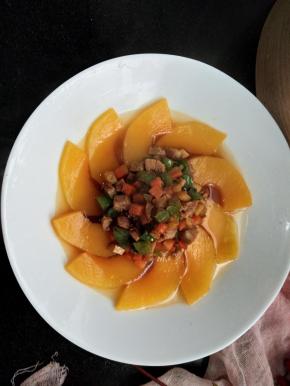 放入炒香的菜丁