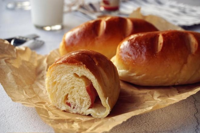 肉桂培根芝士面包卷