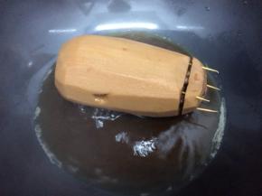 剩点汤汁在大火收汁