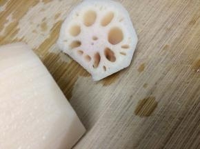 在顶部切去一块