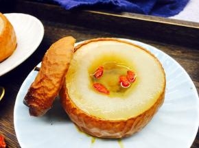 放入枸杞。