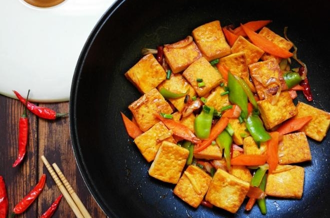 香煎家常豆腐