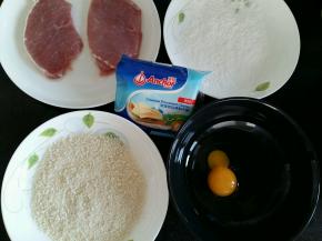 所有的食材准备好。