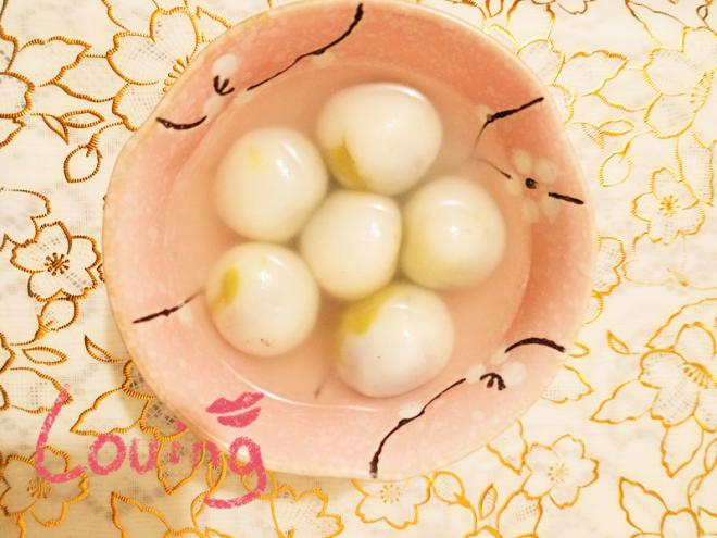 黑芝麻翡翠汤圆