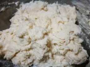 搅拌成絮状