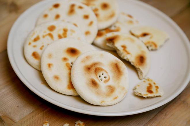 羊肉泡馍必备之饦饦馍