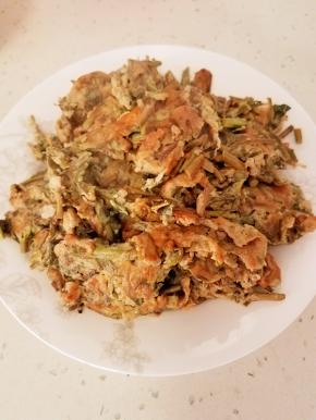 一道非常简单的快手菜就完成了，一点也不难哟。