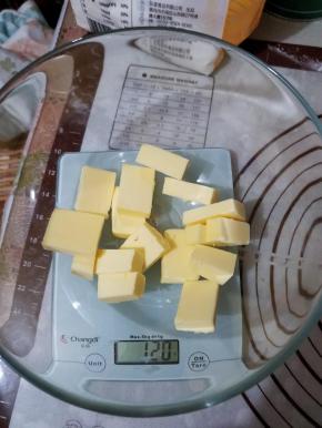 黄油室温软化。