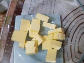 黄油室温软化。