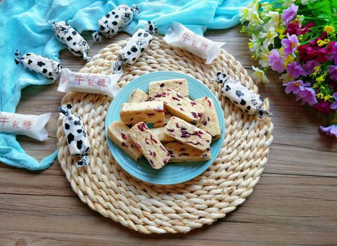 蔓越莓花生牛轧糖